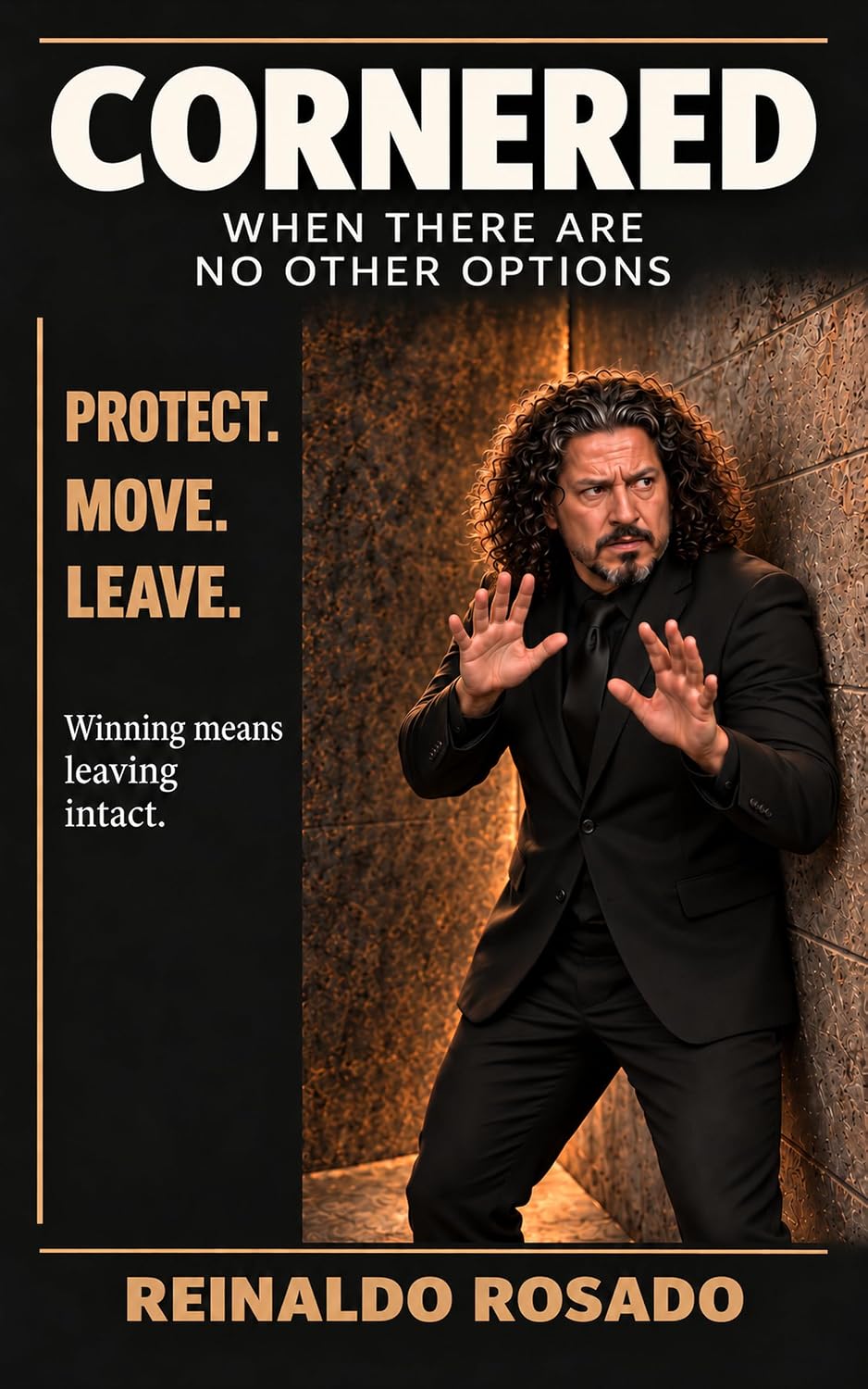 CORNERED book cover